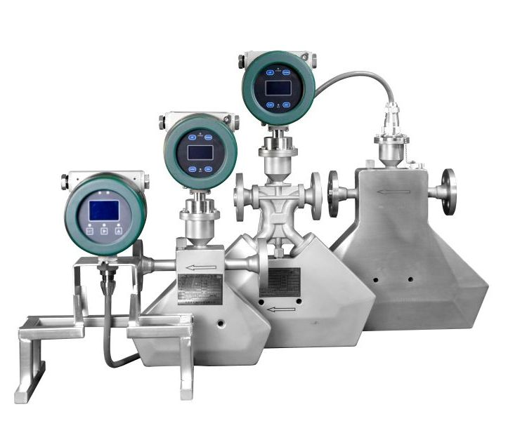 Characteristics of Coriolis flowmeter (delta type)