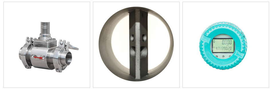 Principle of clamp type vortex flowmeter