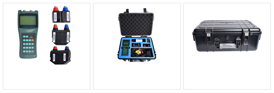 The structural composition of handheld ultrasonic flowmeter