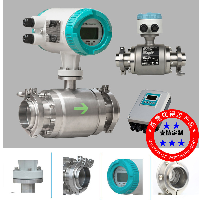 What are the types of flow meters
