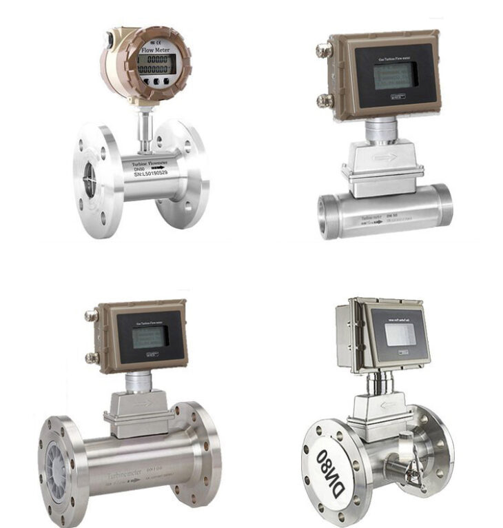 Working principle of gas turbine flowmeter