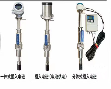Working principle of insert type electromagnetic flowmeter