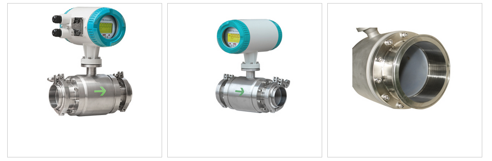 Working principle of sanitary clamp electromagnetic flowmeter