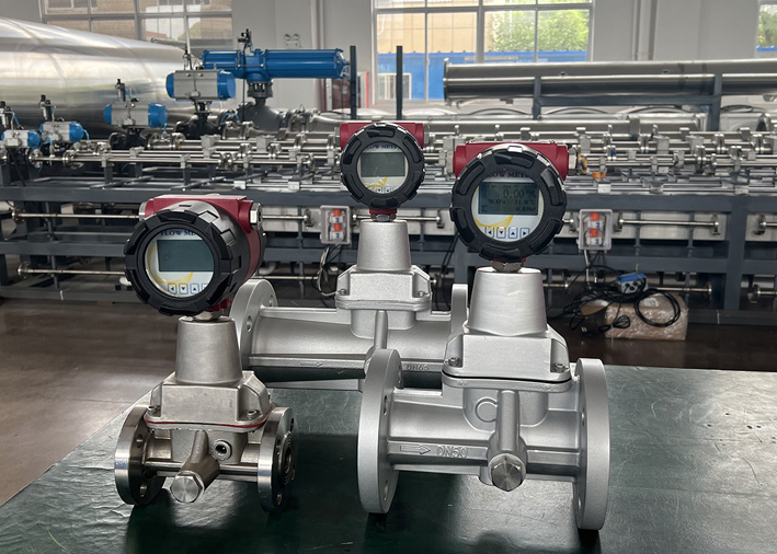 Working principle of vortex flowmeter