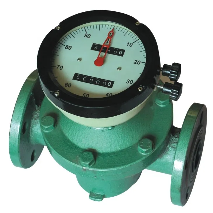 Elliptical gear flowmeter